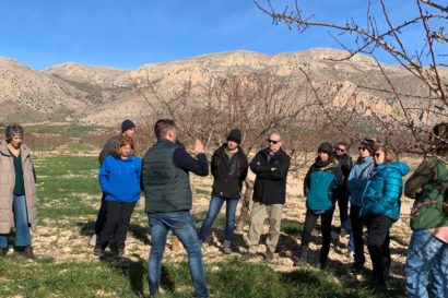 Field outing to share joint experiences in organic almond production (Murcia, January 2023)